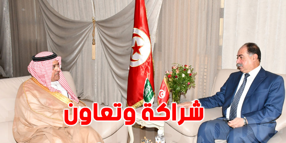 لقاء وزير الداخلية بوكيل العلاقات الخارجية بجامعة نايف العربية للعلوم الأمنية